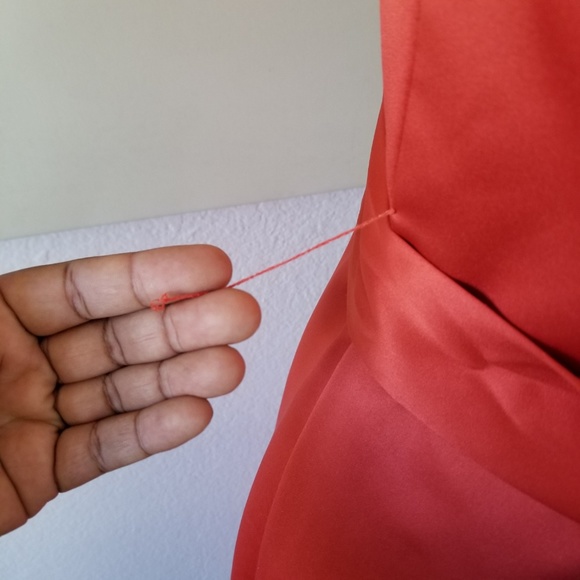 SOLD 💫 Alfredo Angelo Orange/Red Dress (NWOT) - Picture 4 of 7